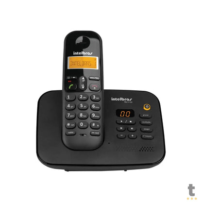 Telefone Sem Fio Digital C/ Secretaria Eletronica Intelbras Ts3130 Preto - 4123130 Truedata