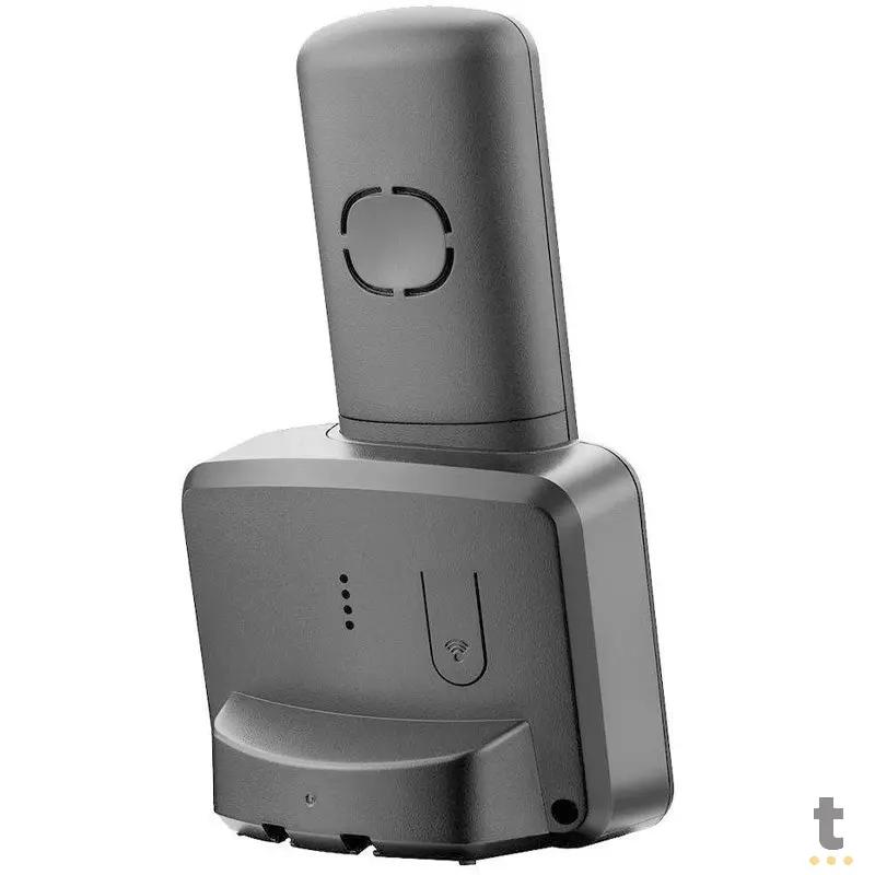 Telefone Sem Fio Elgin Secretária Eletrônica, Id de Chamadas e Viva Voz Preto - TSF800SE Truedata