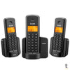 Telefone Sem Fio Elgin Tsf 8003 + 2 Ramais - Dect6.0 Teclado Iluminado, Identificador Truedata