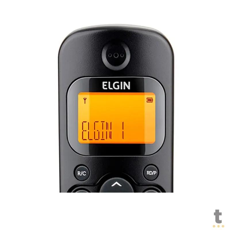 Telefone Sem Fio Elgin Tsf7500 - Dect6.0 Teclado Iluminado, Identificador De Cham Truedata