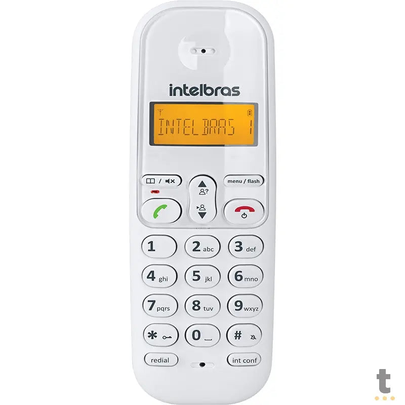 Telefone Sem Fio Intelbras Ts3110 Branco Ident De Chamadas - 4123010 Truedata
