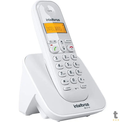 Telefone Sem Fio Intelbras Ts3110 Branco Ident De Chamadas - 4123010 Truedata