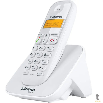 Telefone Sem Fio Intelbras Ts3110 Branco Ident De Chamadas - 4123010 Truedata