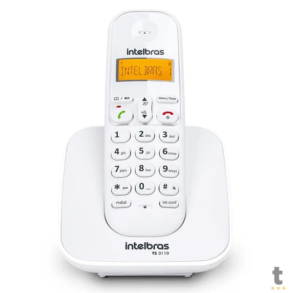 Telefone Sem Fio Intelbras Ts3110 Branco Ident De Chamadas - 4123010