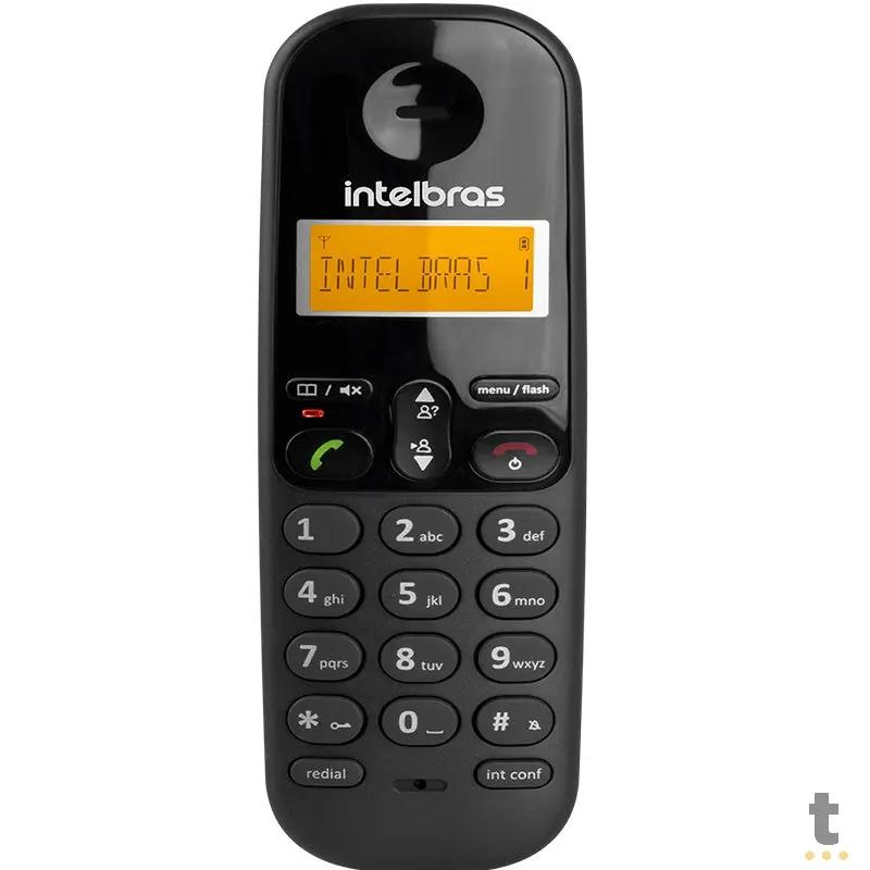 Telefone Sem Fio Intelbras Ts3110 Preto Ident De Chamadas - 4123110 Truedata