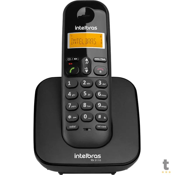 Telefone Sem Fio Intelbras Ts3110 Preto Ident De Chamadas - 4123110