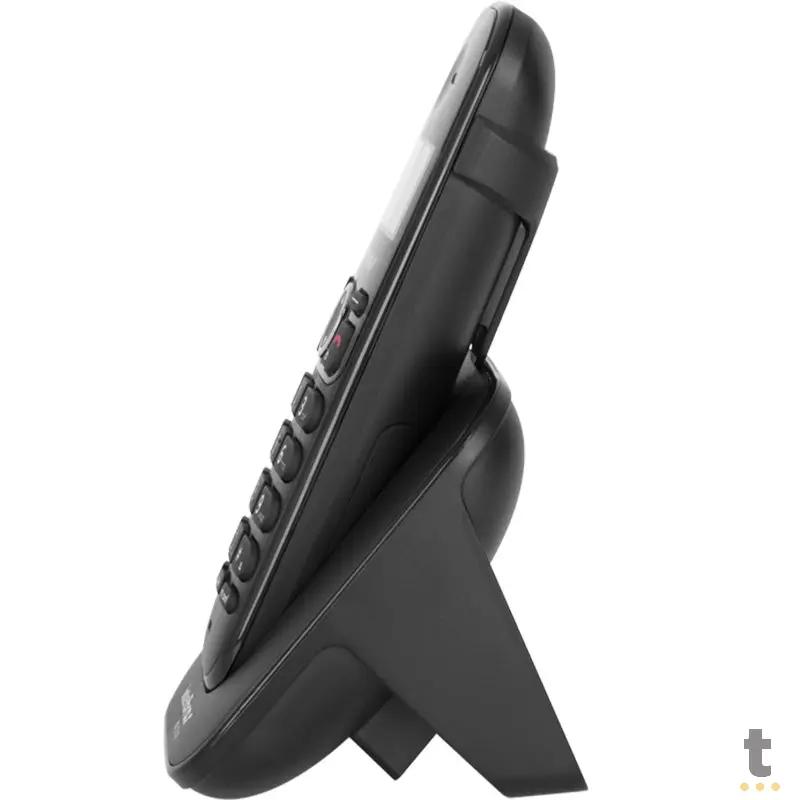 Telefone Sem Fio Intelbras Ts5120 Preto Ident De Chamadas Viva Voz - 4125120 Truedata