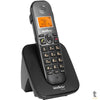 Telefone Sem Fio Intelbras Ts5120 Preto Ident De Chamadas Viva Voz - 4125120 Truedata