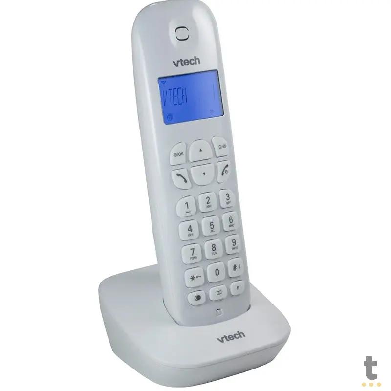 Telefone Sem Fio Vtech Ident Chamada Vt680w Dect6.0 Branco Truedata