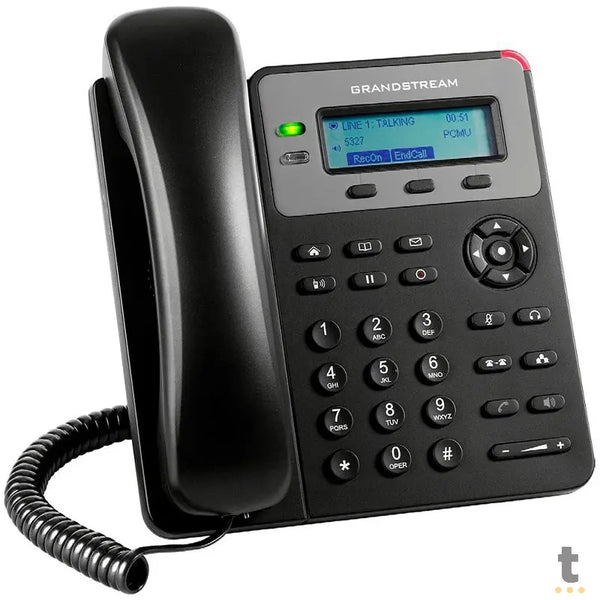Telefone Voip Ip Grandstream Gxp1610 Preto Display Viva Voz Hd (962-00077-25a003)
