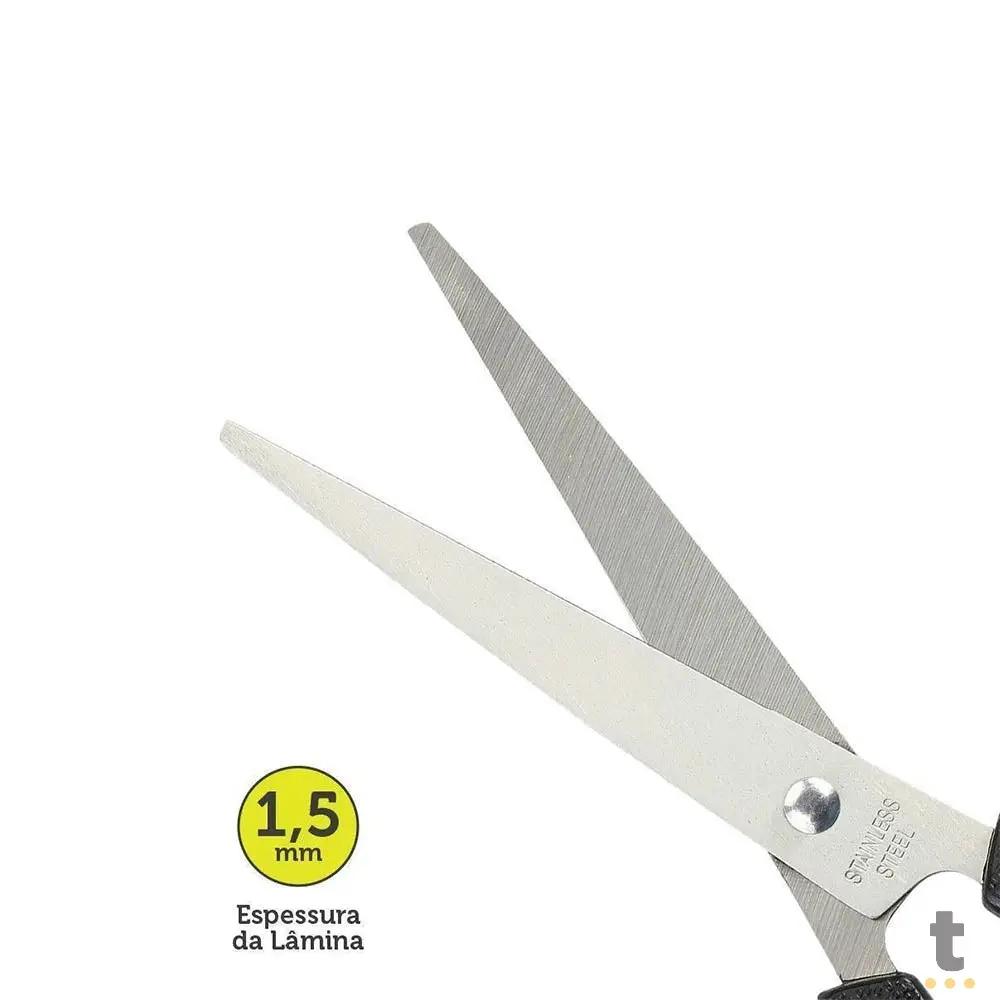 Tesoura Multiuso Keep 17cm Preta - EI174 Truedata