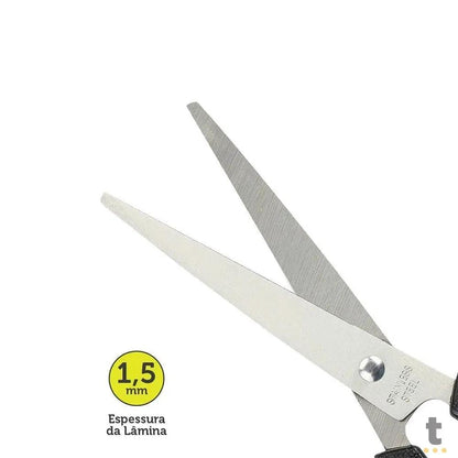 Tesoura Multiuso Keep 17cm Preta - EI174 Truedata