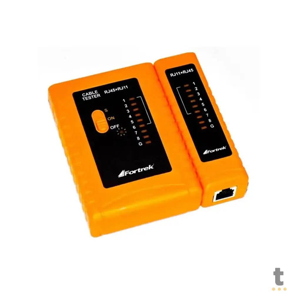 Testador De Cabos Rj45/Rj11 Fortrek - TCF101 Truedata