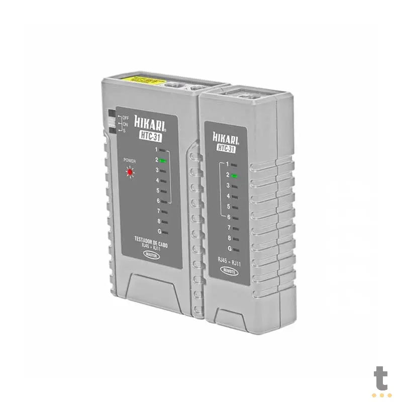 Testador De Cabos Rj45/Rj11 Hikari - HTC-31 Truedata