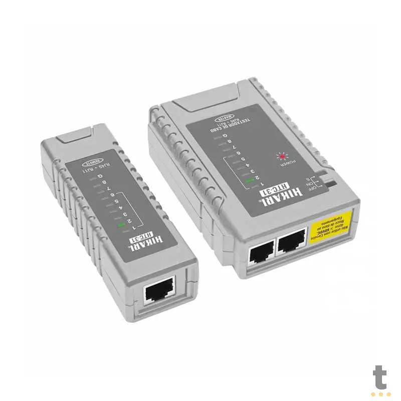 Testador De Cabos Rj45/Rj11 Hikari - HTC-31 Truedata