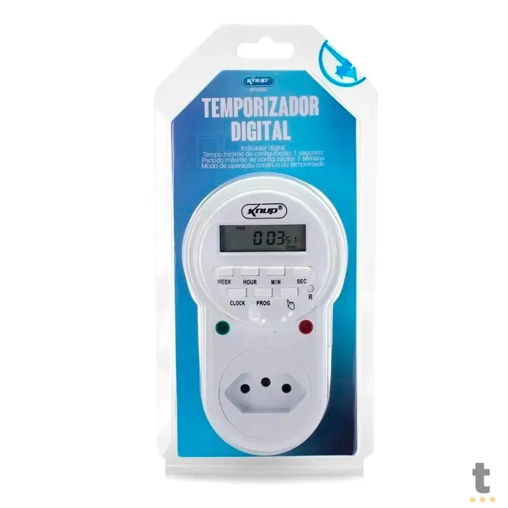 Timer Temporizador Digital Knup - KP-ES02 Truedata