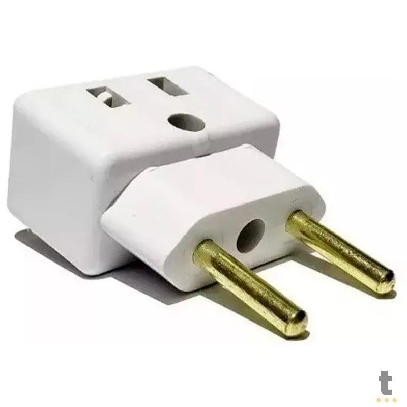 Tomada Adaptador 10a/20a 3 Pinos Para 2 Pinos Bob Esponja Truedata
