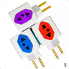 Tomada Adaptador 10a/20a Benjamin 3 Pinos Truedata