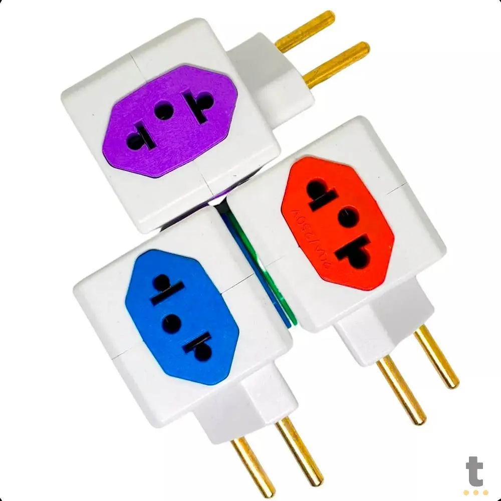 Tomada Adaptador 10a/20a Benjamin 3 Pinos Truedata