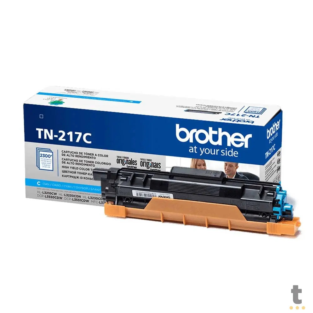 Toner Brother Color Ciano Tn-217Cbr - Dcp-L3551CDW HL-L3210CW Truedata