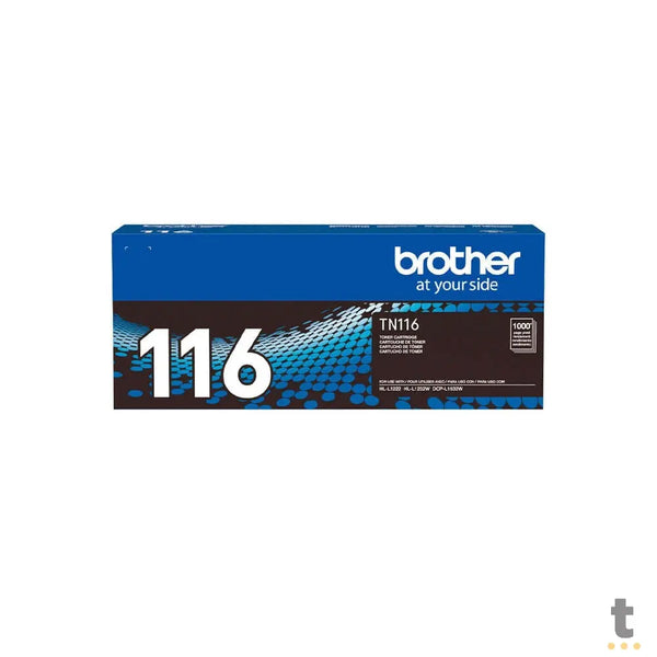 Toner Brother Preto TN116Br P/ HL-L1212 / HL-L1232 / DCP-L1632W