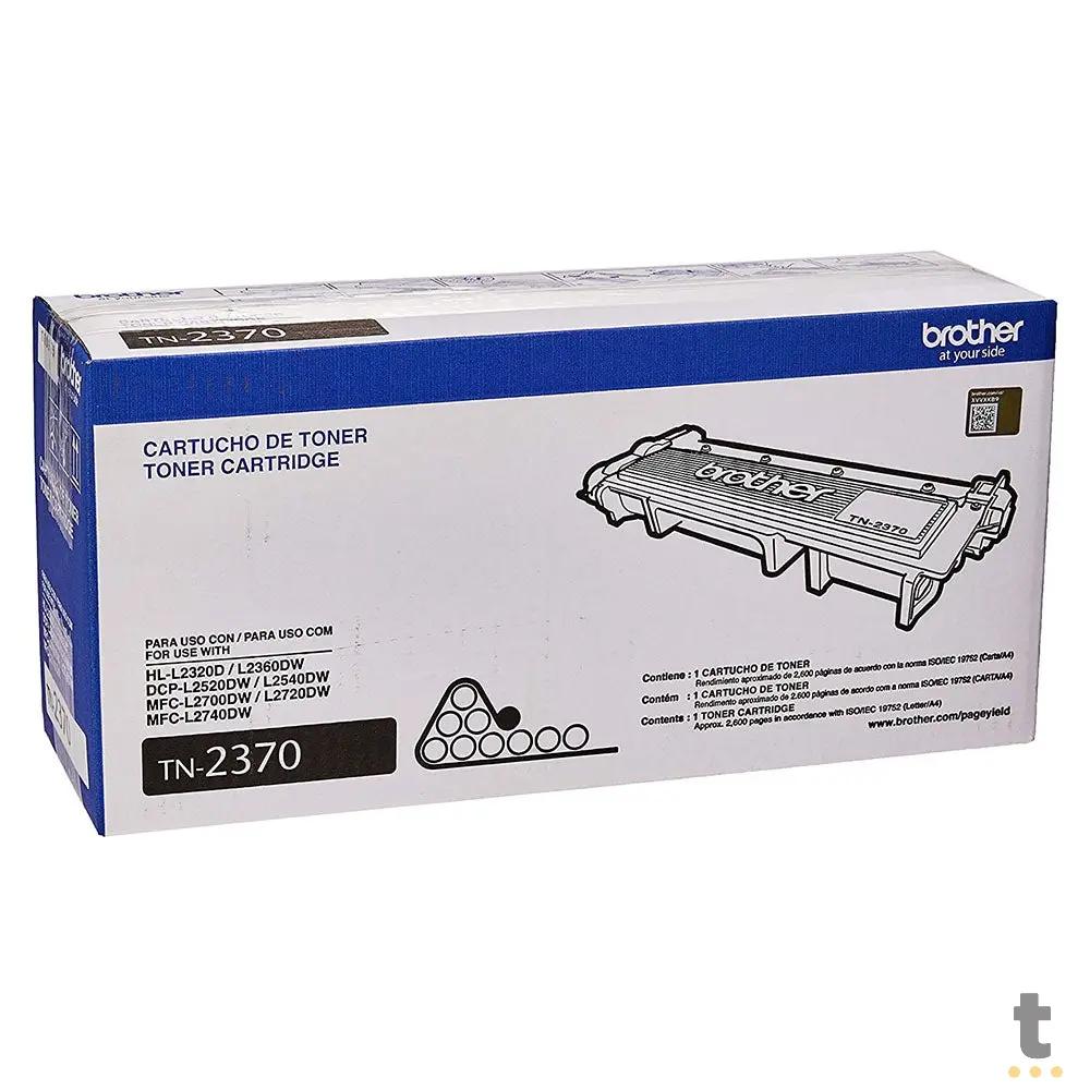 Toner Brother Preto TN2370 P/ HL-L2360DW Truedata