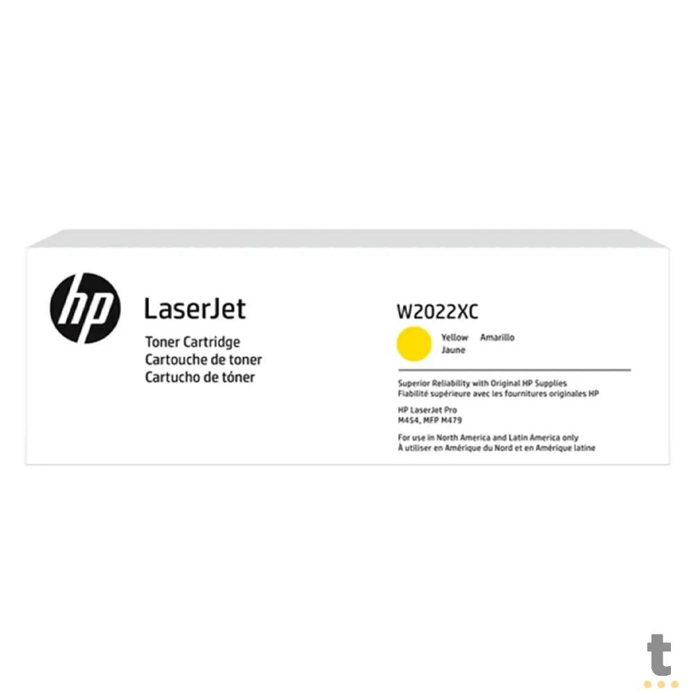 Toner HP W2022XC Amarelo - P/ HP M454 M479 Truedata
