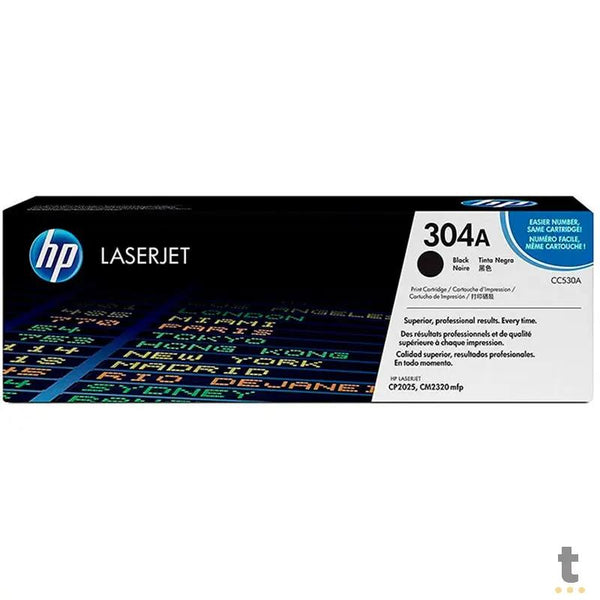 Toner Original Hp Cc530a 304a Preto