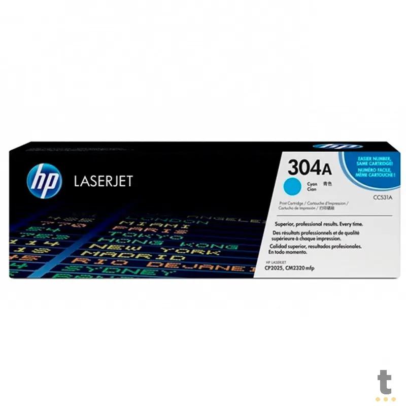 Toner Original Hp Cc531a 304a Cyan Truedata