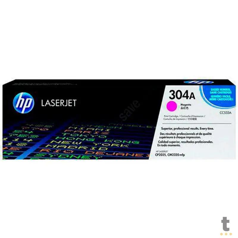 Toner Original Hp Cc533a 304a Magenta Truedata