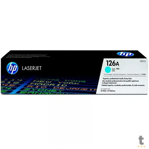 Toner Original Hp Ce311ab 126a Ciano