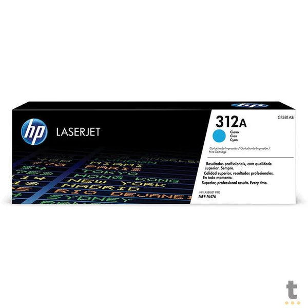 Toner Original Hp Cf381a 312a Ciano