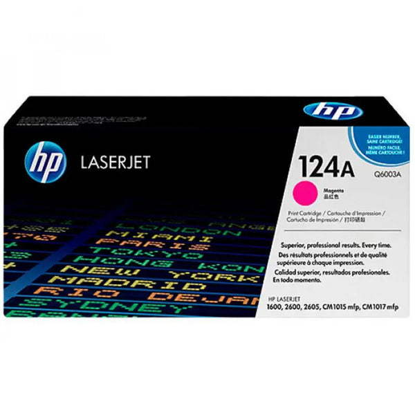 Toner Original Hp Q6003a - 124a Magenta