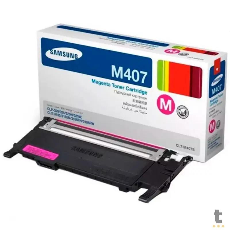 Toner Original Samsung Clt-M407s - Magenta Truedata