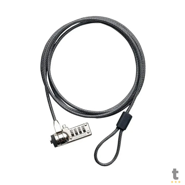 Trava De Notebook em Cabo de Aço Com Senha C3Tech - CS10