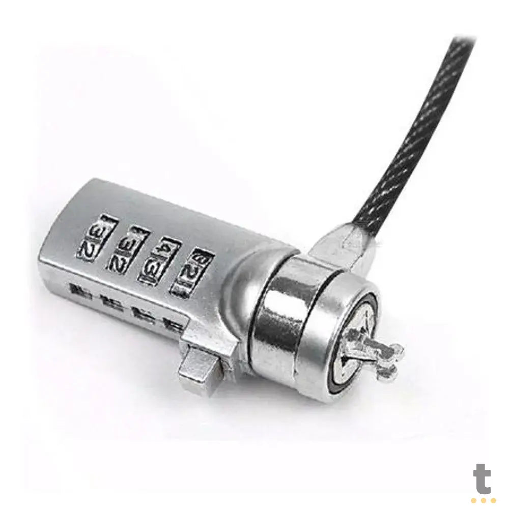 Trava De Notebook em Cabo de Aço Com Senha C3Tech - CS10 Truedata