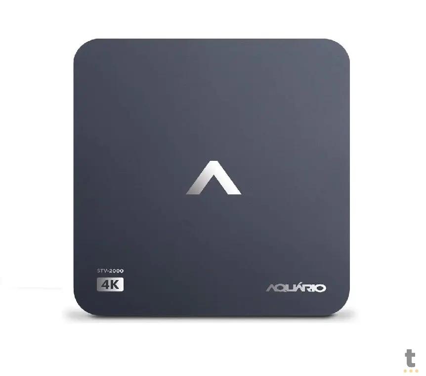 Tv Box Aquario 4K Android 7.1.2 Nougat - STV-2000 Truedata