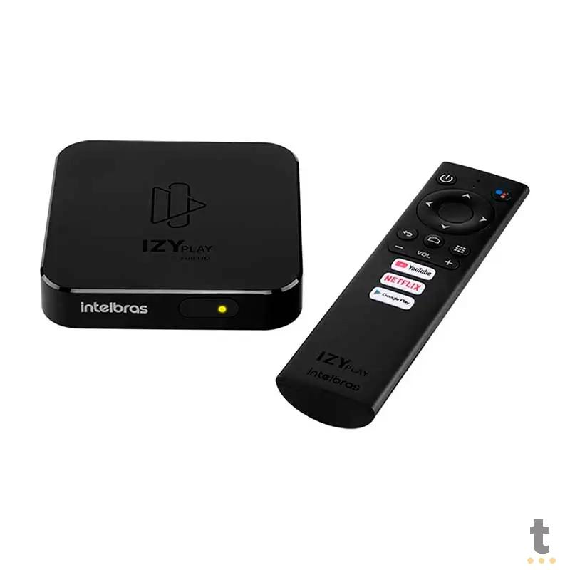 Tv Box Intelbras Android TV Izy Play Full Hd Wi-Fi - 4143011 Truedata