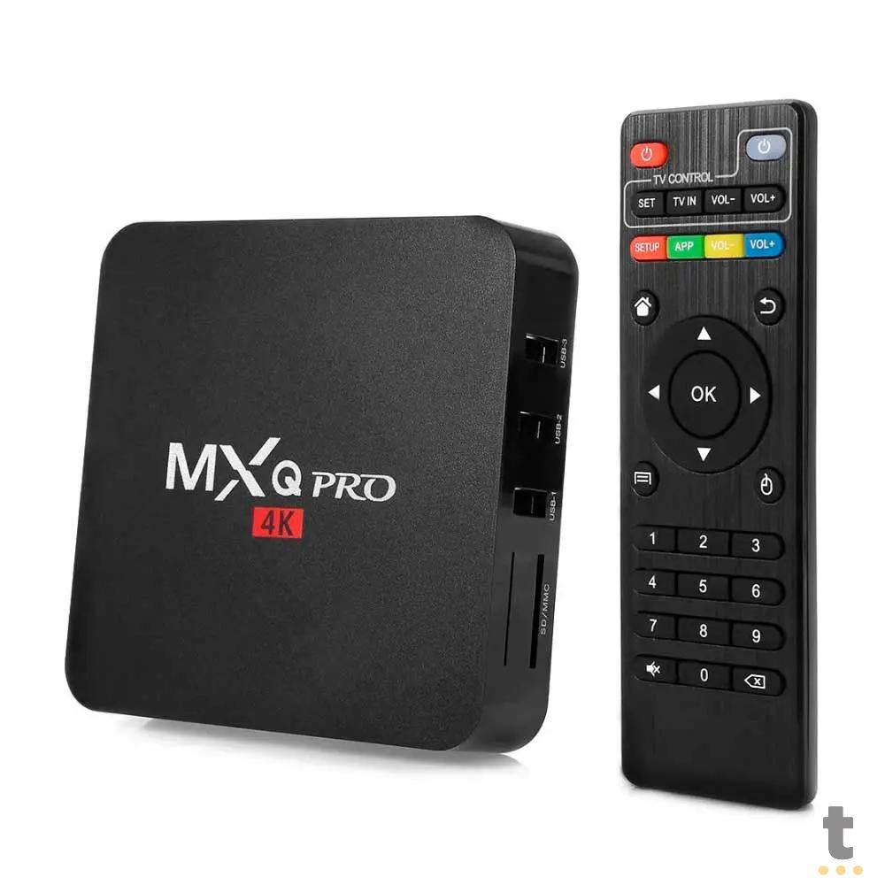 Tv Box Mxq Pro 4k 8gb + 128gb Android Internet Tv Iptv Quad Core Truedata