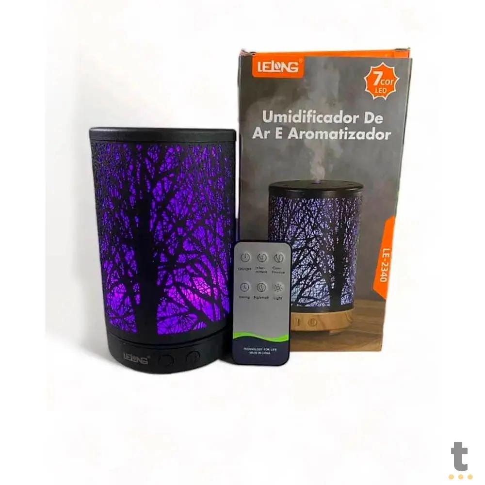 Umidificador e Aromatizador de Ar Lelong C/ Led - LE-2340 Truedata