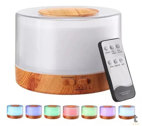 Umidificador e Aromatizador de Ar em Lelong C/ Led e Controle Remoto Knup - UM608 Truedata