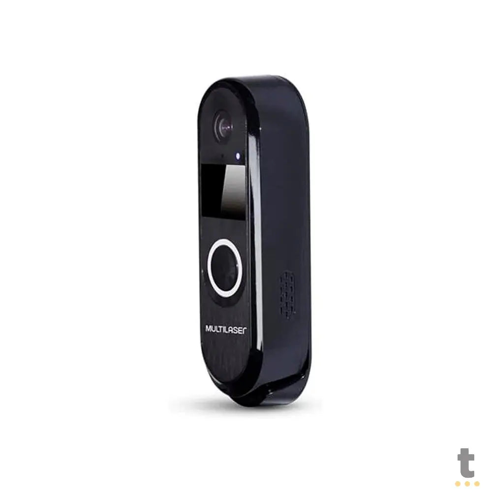 Video Porteiro Inteligente Multi HD Wi-fi 30Fps C/ Auto Falante e Microfone Embutido Preto - SE220 Truedata