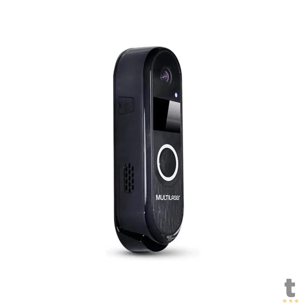 Video Porteiro Inteligente Multi HD Wi-fi 30Fps C/ Auto Falante e Microfone Embutido Preto - SE220 Truedata