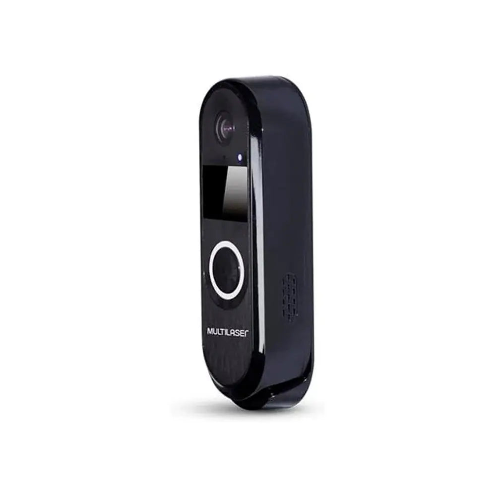 Video Porteiro Inteligente Multi HD Wi-fi 30Fps C/ Auto Falante e Microfone Embutido Preto - SE220 Truedata