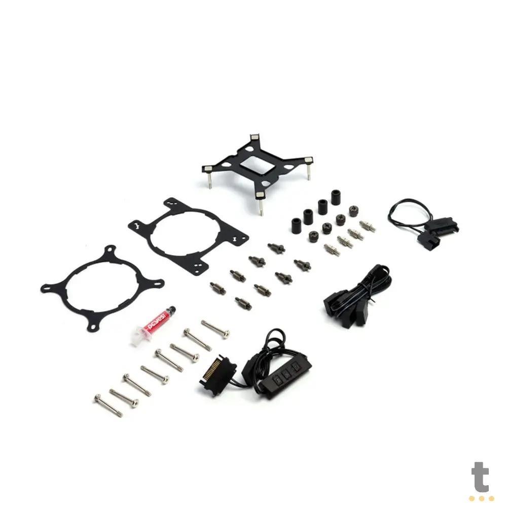 Water Cooler 2 Fans PCYes Nix 2 White ARGB (Intel/AMD) Branco -PCYWCNIX240W Truedata