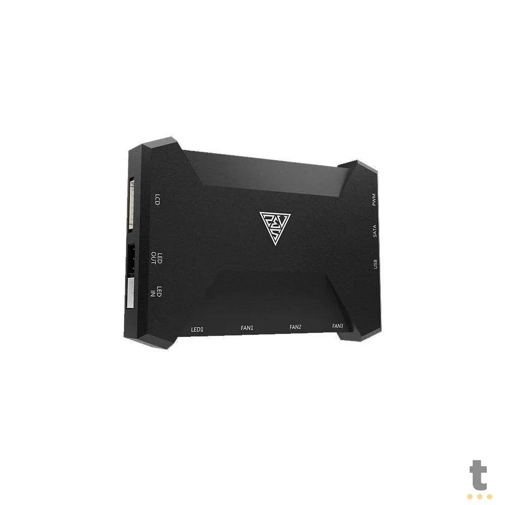 Water Cooler 3 Fans Gamdias Chione ARGB 360mm C/ Display LCD (Intel/AMD) - CHIONE P3-360U Truedata