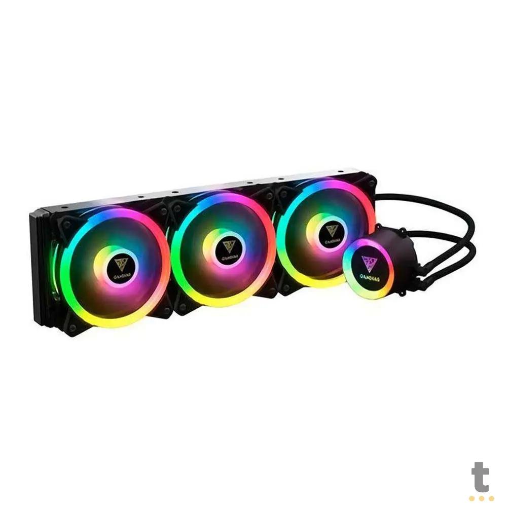 Water Cooler 3 Fans Gamdias RGB (Intel/AMD) - CHIONE P2-360R Truedata