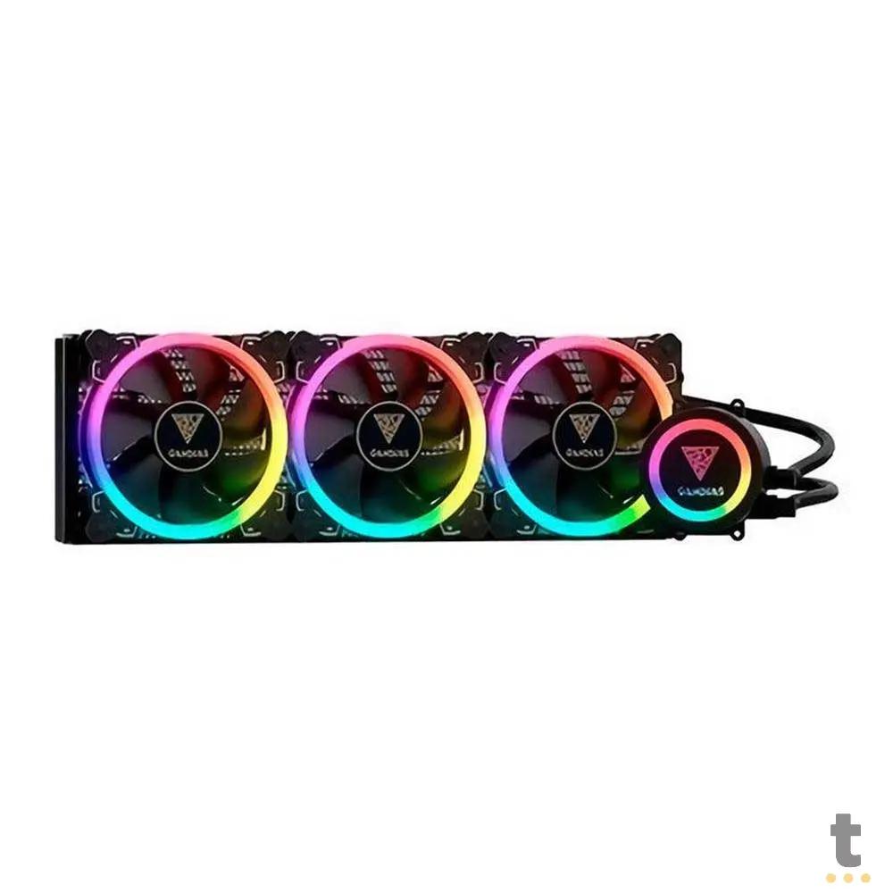 Water Cooler 3 Fans Gamdias RGB (Intel/AMD) - CHIONE P2-360R Truedata