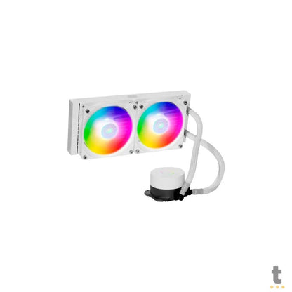 Water Cooler Dual Fan Cooler Master ML240L V2 RGB 240mm (Intel/AMD) Branco - MLW-D24M-A18PW-RW Truedata