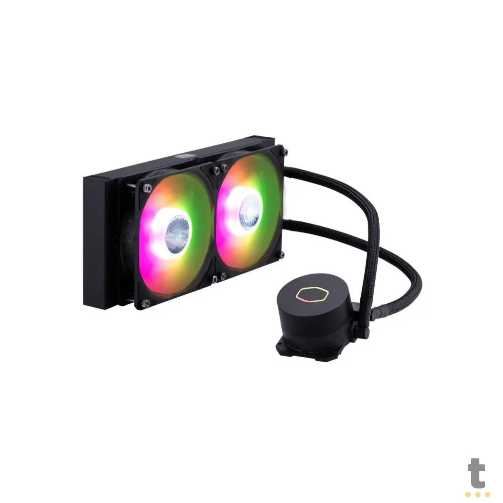Water Cooler Dual Fan Cooler Master ML240L V2 RGB 240mm (Intel/AMD) - MLW-D24M-A18PA-R2 Truedata